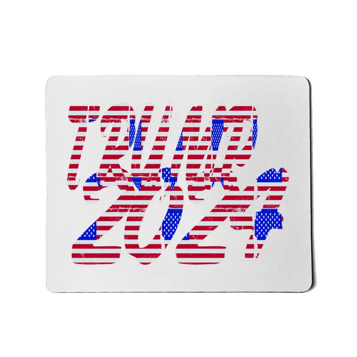 Trump 2024 American Grunge Style Mousepad