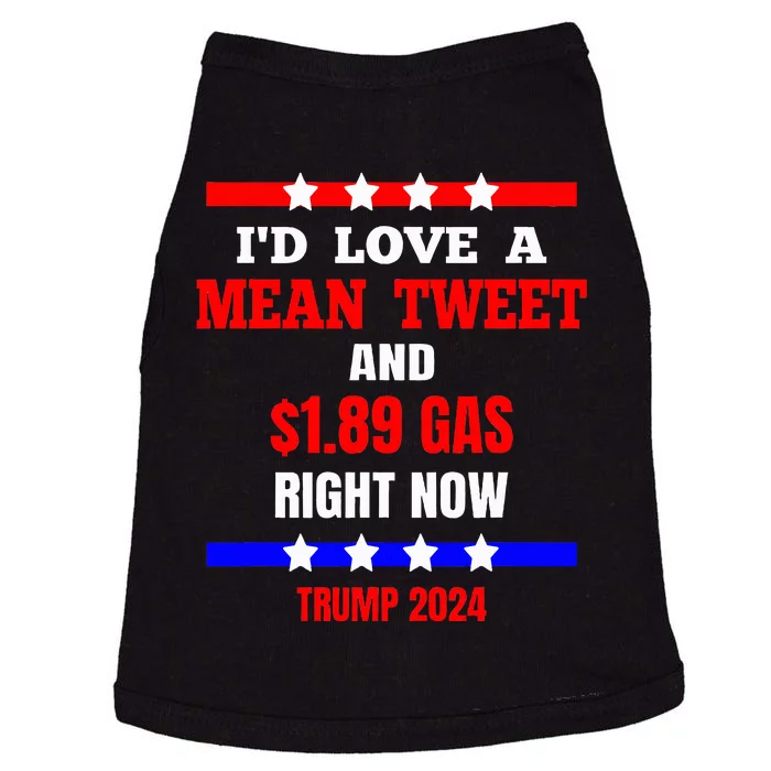 Trump 2024Funny Anti Joe Biden Election Political MAGA Doggie Tank