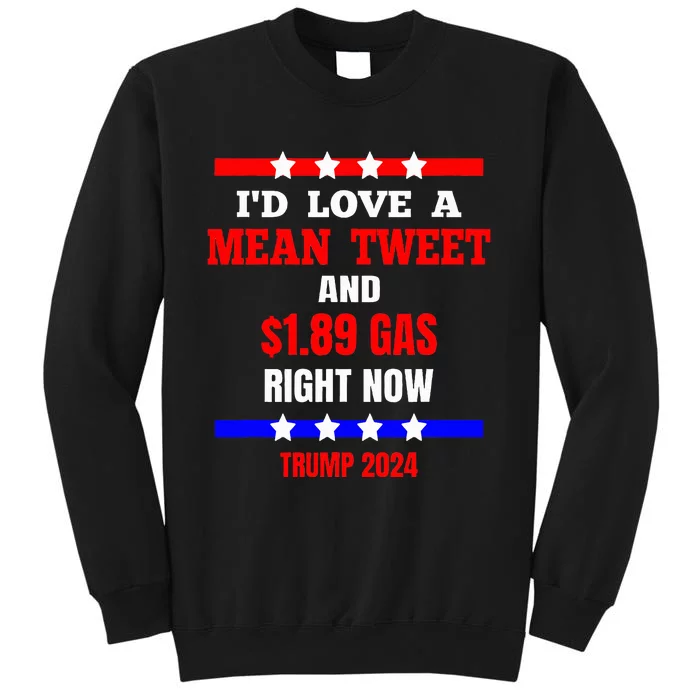 Trump 2024Funny Anti Joe Biden Election Political MAGA Tall Sweatshirt