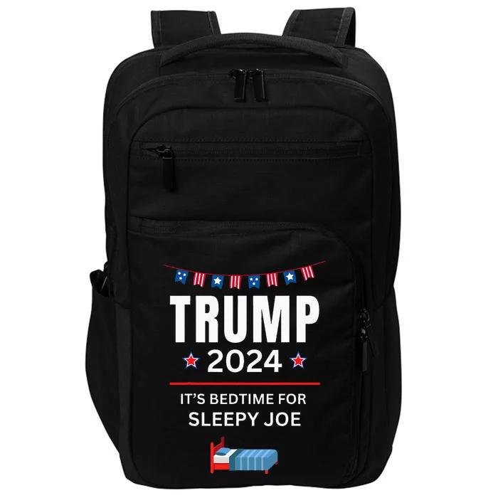 Trump 2024funny Anti Sleepy Joe Biden Pro Trump Republican Impact Tech Backpack