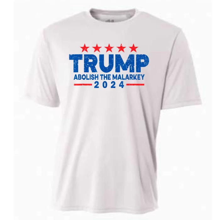 Trump 2024 Abolish The Malarkey Cooling Performance Crew T-Shirt