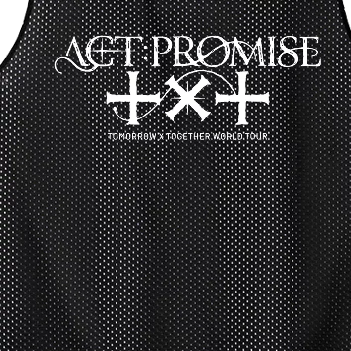 Txttour 2024 Act Promise Tomorrow X Together Minisode 3 Mesh Reversible Basketball Jersey Tank