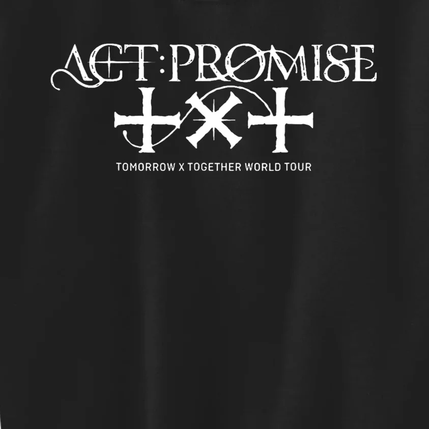 Txttour 2024 Act Promise Tomorrow X Together Minisode 3 Kids Sweatshirt