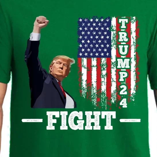 Trump 2024 Assasination Butler Pennsylvania Trump Fight Pajama Set