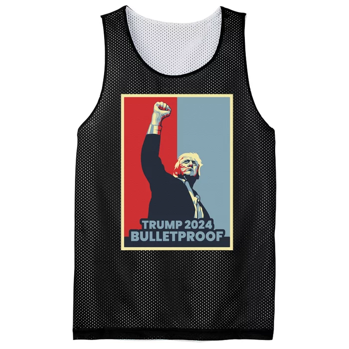 Trump 2024 Bulletproof Mesh Reversible Basketball Jersey Tank