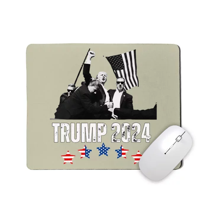 Trump 2024 Bulletproof Teflon Don Rally Shooting First Pump Mousepad