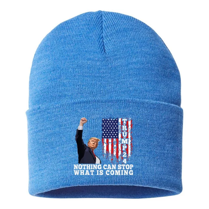 Trump 2024 Butler Pennsylvania Trump Assasination Trump Shot Sustainable Knit Beanie