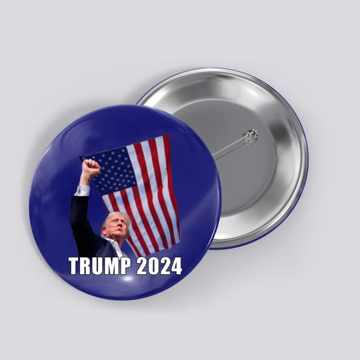 Trump 2024 Bullet Flag Fist Election Button