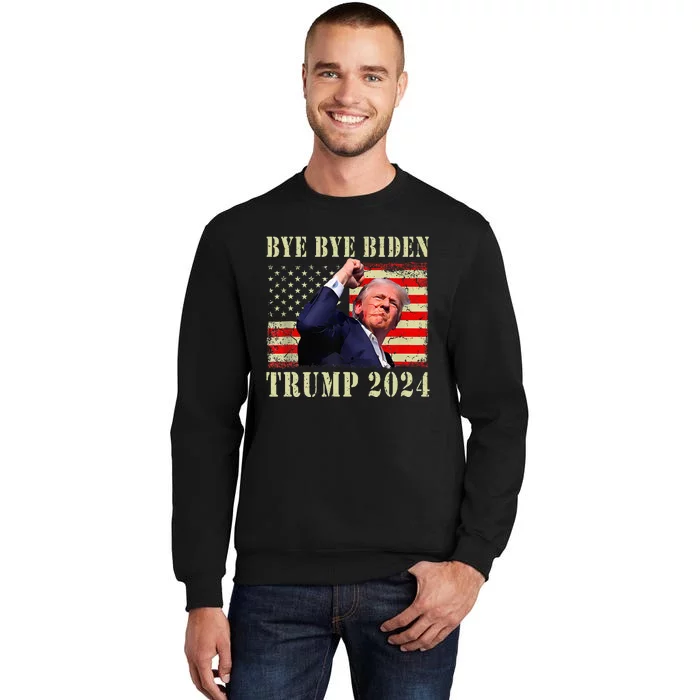 Trump 2024 Bye Bye Biden Dropped Out Election 2024 Sweatshirt