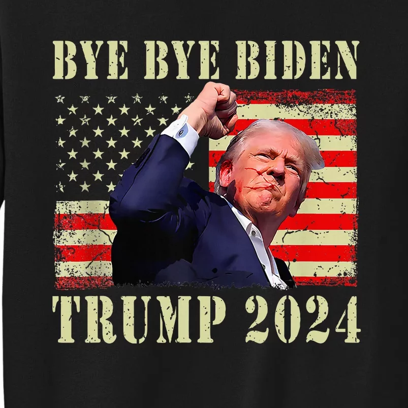 Trump 2024 Bye Bye Biden Dropped Out Election 2024 Sweatshirt