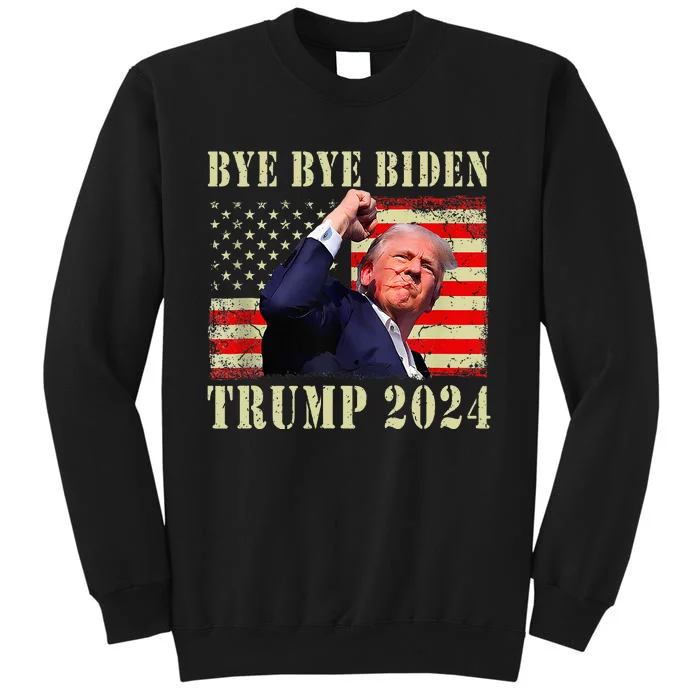 Trump 2024 Bye Bye Biden Dropped Out Election 2024 Sweatshirt