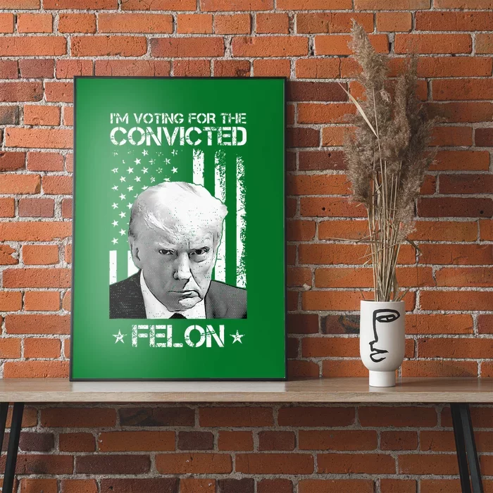 Trump 2024 Convicted Felon Poster