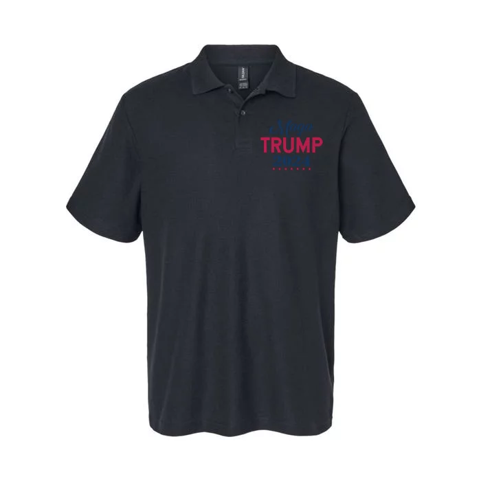 Trump 2024 Campaign Graphics Softstyle Adult Sport Polo