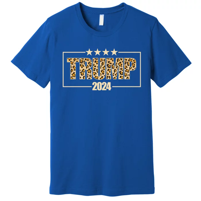 Trump 2024 Cheetah Gift Premium T-Shirt