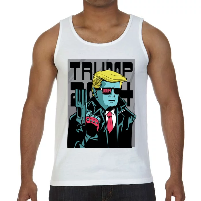 Trump 2024 Comic Cover Comfort Colors® Tank Top