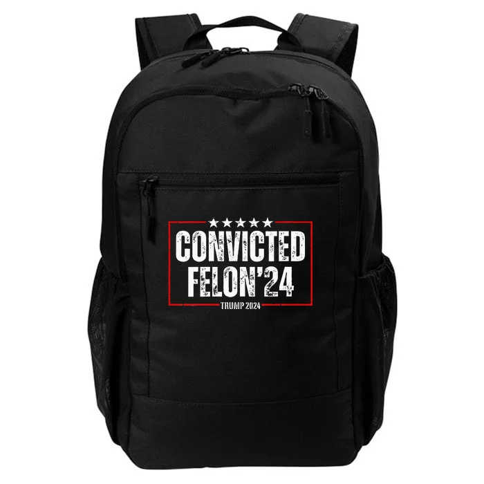 Trump 2024 Convicted Felon Daily Commute Backpack