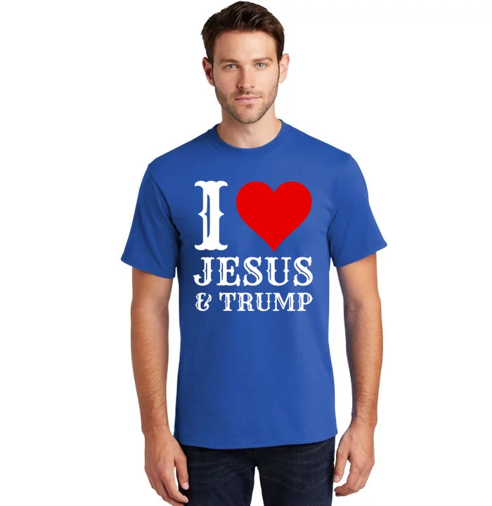 Trump 2024 Comeback Silent Christian Republican Majority Gift Tall T-Shirt