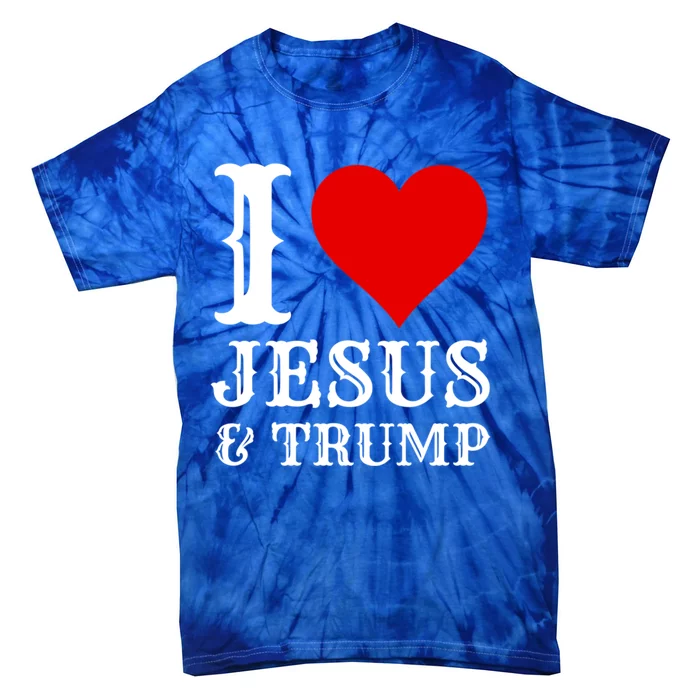 Trump 2024 Comeback Silent Christian Republican Majority Gift Tie-Dye T-Shirt