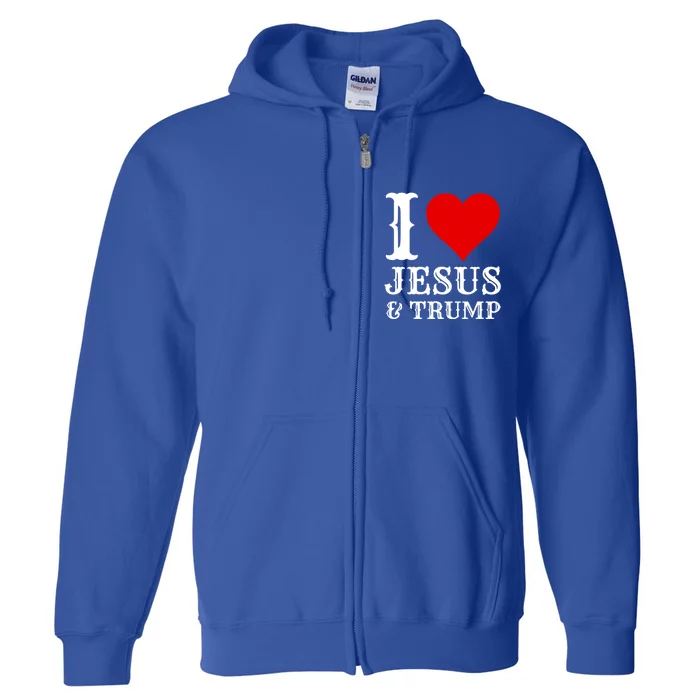 Trump 2024 Comeback Silent Christian Republican Majority Gift Full Zip Hoodie