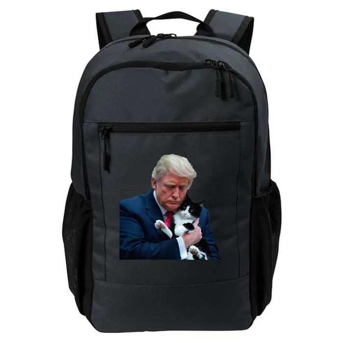 Trump 2024 Cat Maga Funny Trump Cat Daily Commute Backpack