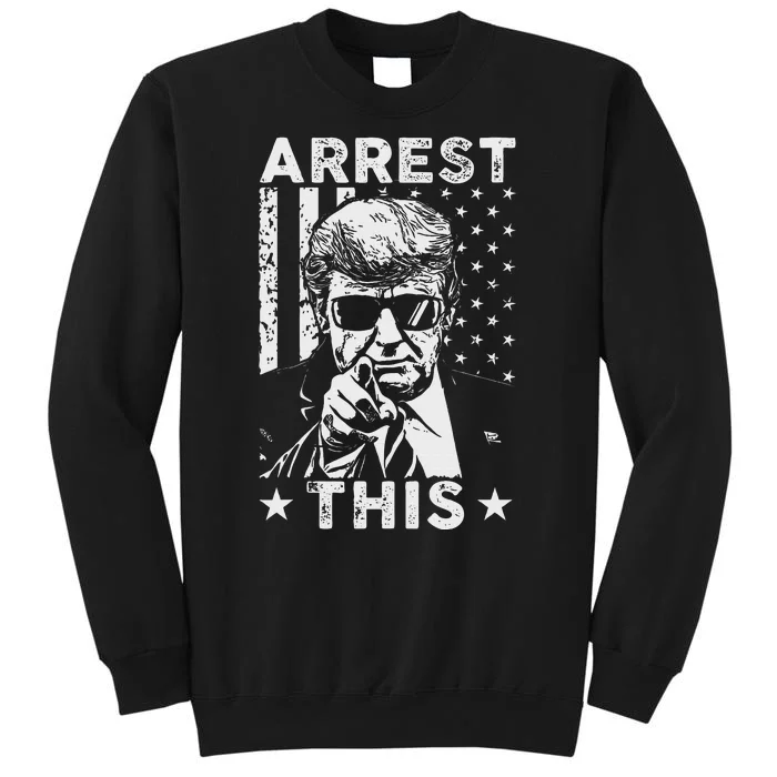 Trump 2024 Convicted Felon Humor For Supporters Tall Sweatshirt