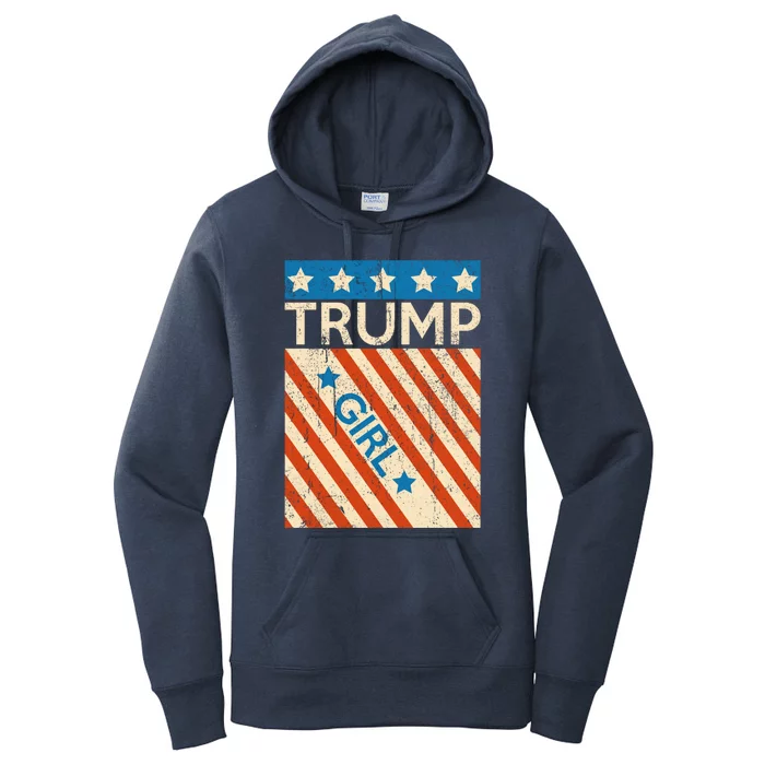 Trump 2024 Cute Gift Women's Pullover Hoodie