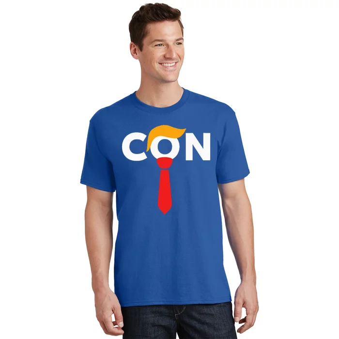 Trump 2024 Convicted Felon Don The Con T-Shirt