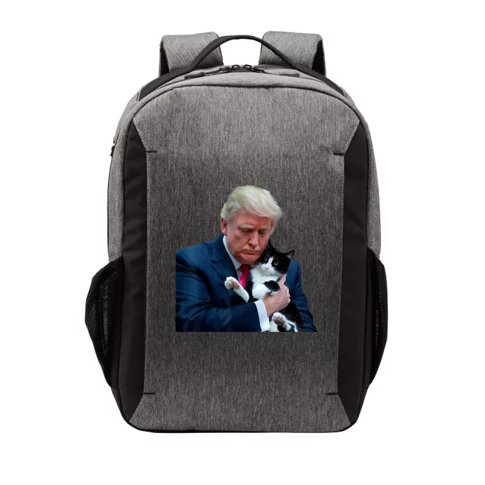 Trump 2024 Cat Maga Funny Trump Cat Vector Backpack