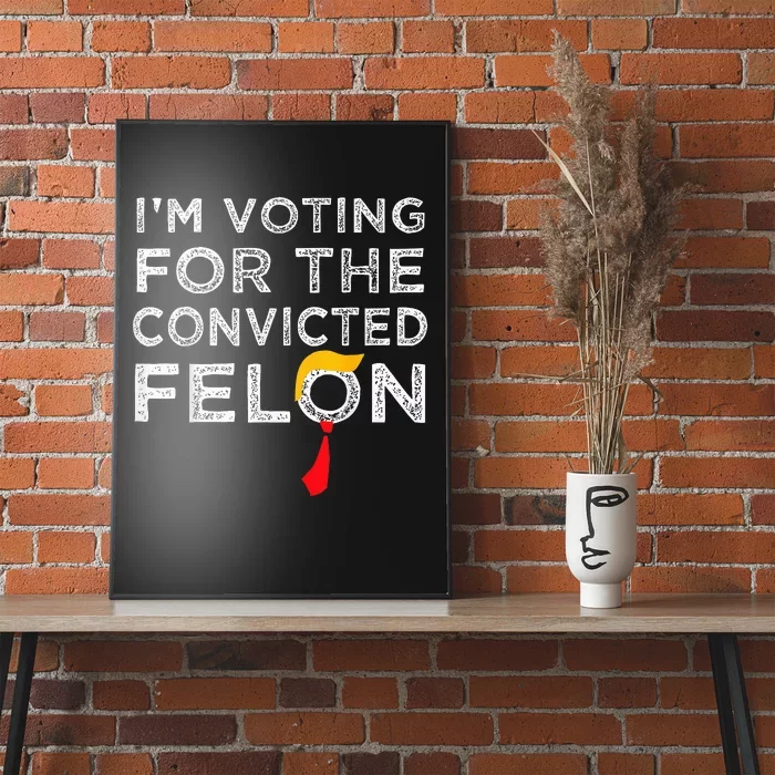 Trump 2024 Convicted Felon Poster