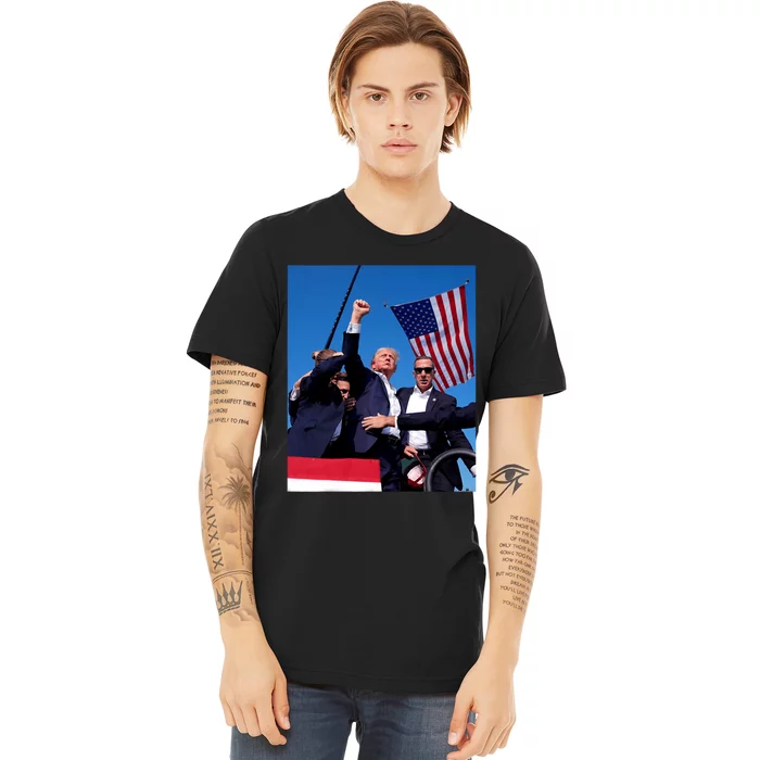 Trump 2024 Donald Trump Fist Pump Premium T-Shirt