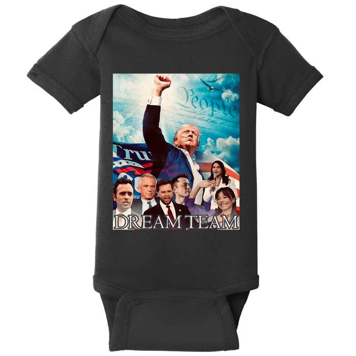 Trump 2024 Dream Team Baby Bodysuit