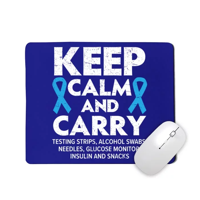 Type 2 Diabetes T2d Warrior Diabetes Awareness Gift Mousepad