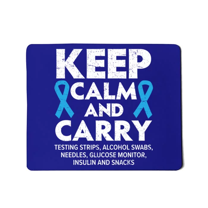 Type 2 Diabetes T2d Warrior Diabetes Awareness Gift Mousepad