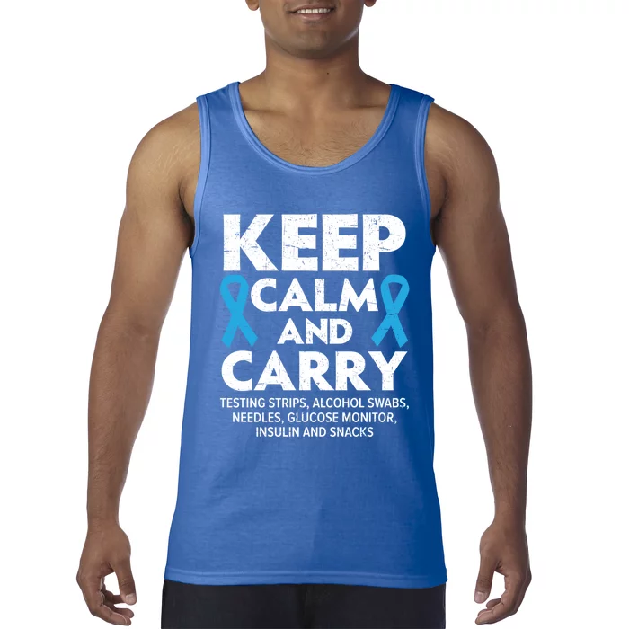 Type 2 Diabetes T2d Warrior Diabetes Awareness Gift Tank Top