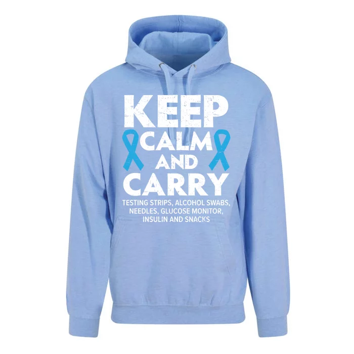 Type 2 Diabetes T2d Warrior Diabetes Awareness Gift Unisex Surf Hoodie