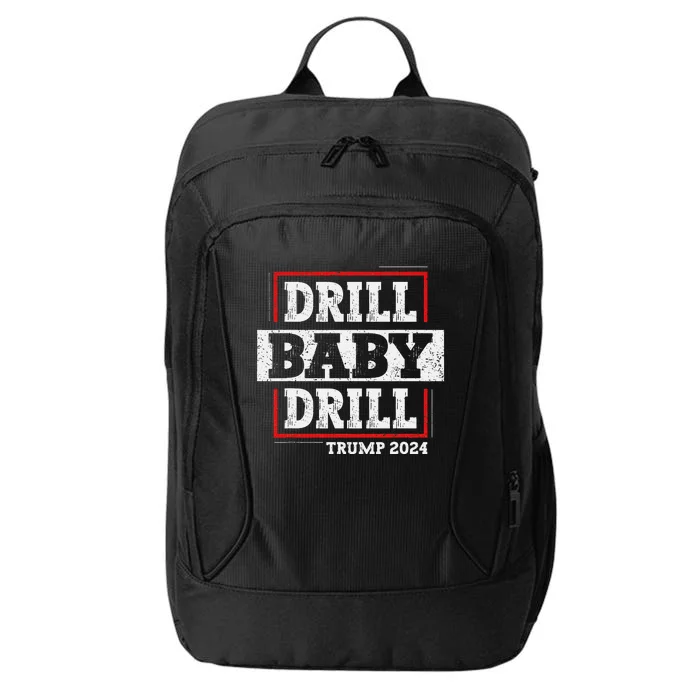 Trump 2024 Drill Baby Drill City Backpack