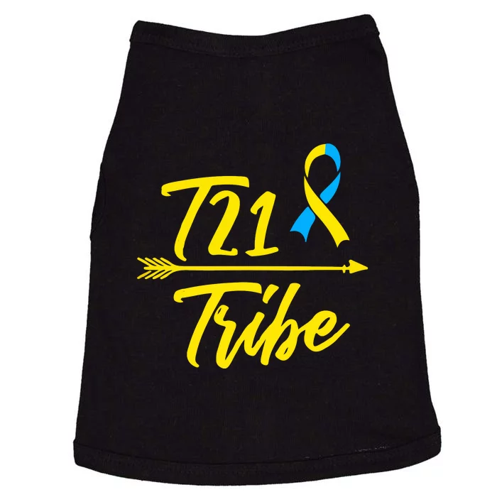 Trisomy 21 Down Syndrome Awareness Gift Doggie Tank