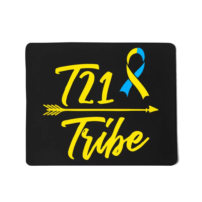 Trisomy 21 Down Syndrome Awareness Gift Mousepad