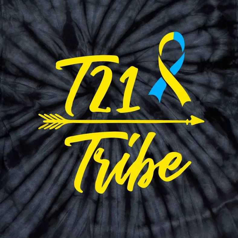 Trisomy 21 Down Syndrome Awareness Gift Tie-Dye T-Shirt