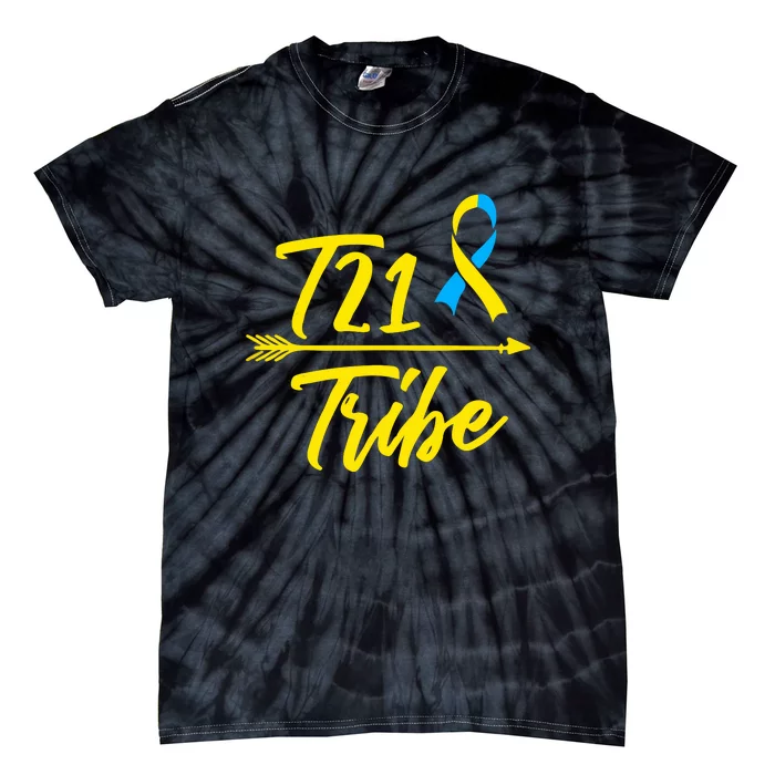 Trisomy 21 Down Syndrome Awareness Gift Tie-Dye T-Shirt