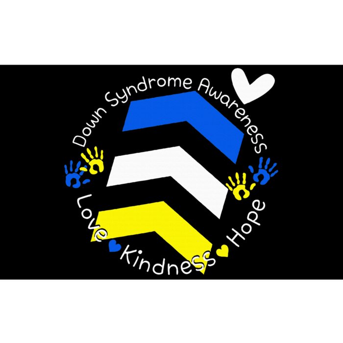 Trisomy 21 Down Syndrome Extra Three Chromosome Arrows Bumper Sticker