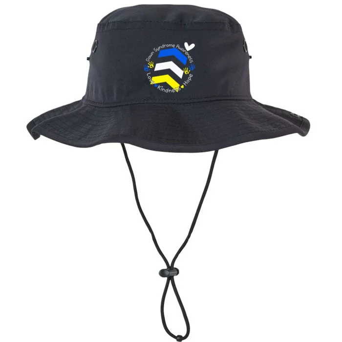 Trisomy 21 Down Syndrome Extra Three Chromosome Arrows Legacy Cool Fit Booney Bucket Hat