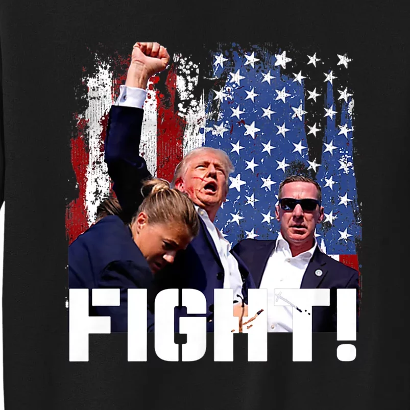 Trump 2024 Donald Trump Fist Pump Sweatshirt