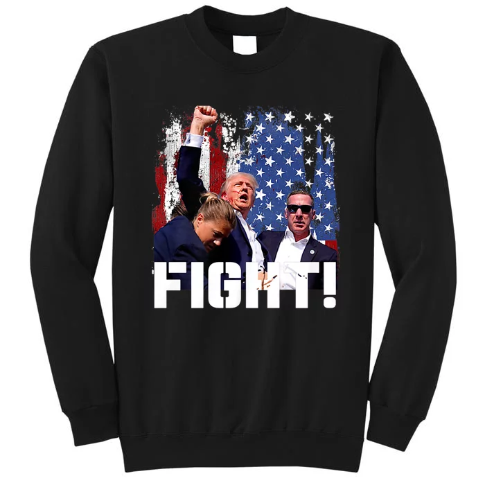 Trump 2024 Donald Trump Fist Pump Sweatshirt