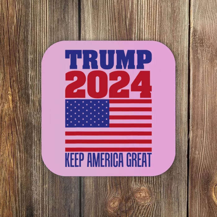 Trump 2024 Donald Trump Mike Pence 2024 Coaster