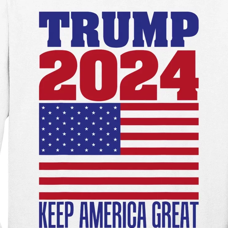 Trump 2024 Donald Trump Mike Pence 2024 Long Sleeve Shirt