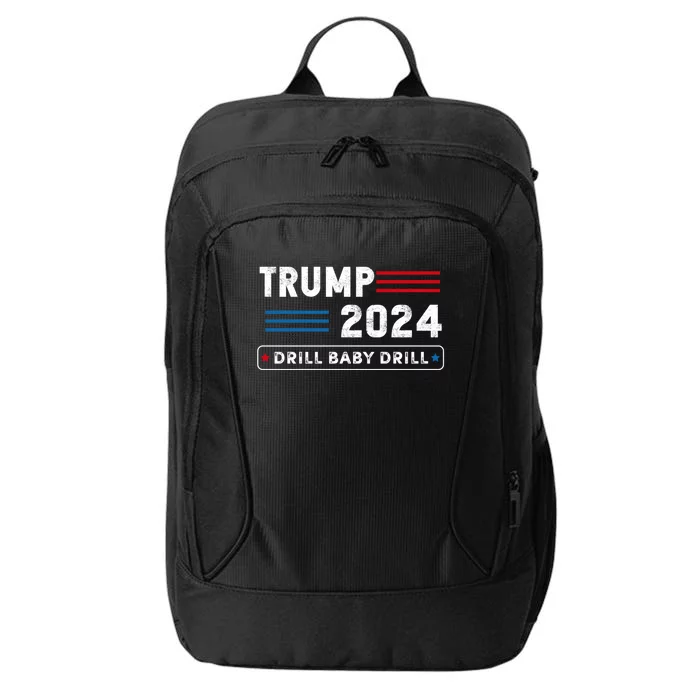 Trump 2024 Drill Baby Drill City Backpack