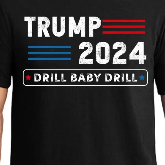 Trump 2024 Drill Baby Drill Pajama Set