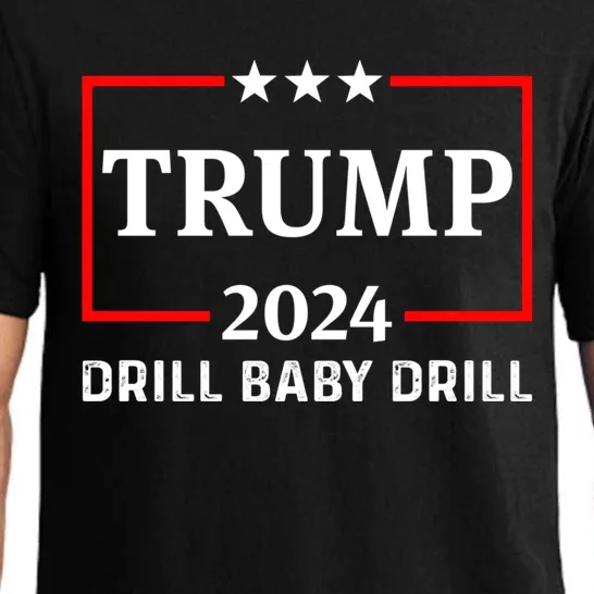 Trump 2024 Drill Baby Drill Pajama Set