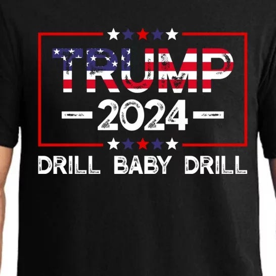 Trump 2024 Drill Baby Drill Pajama Set